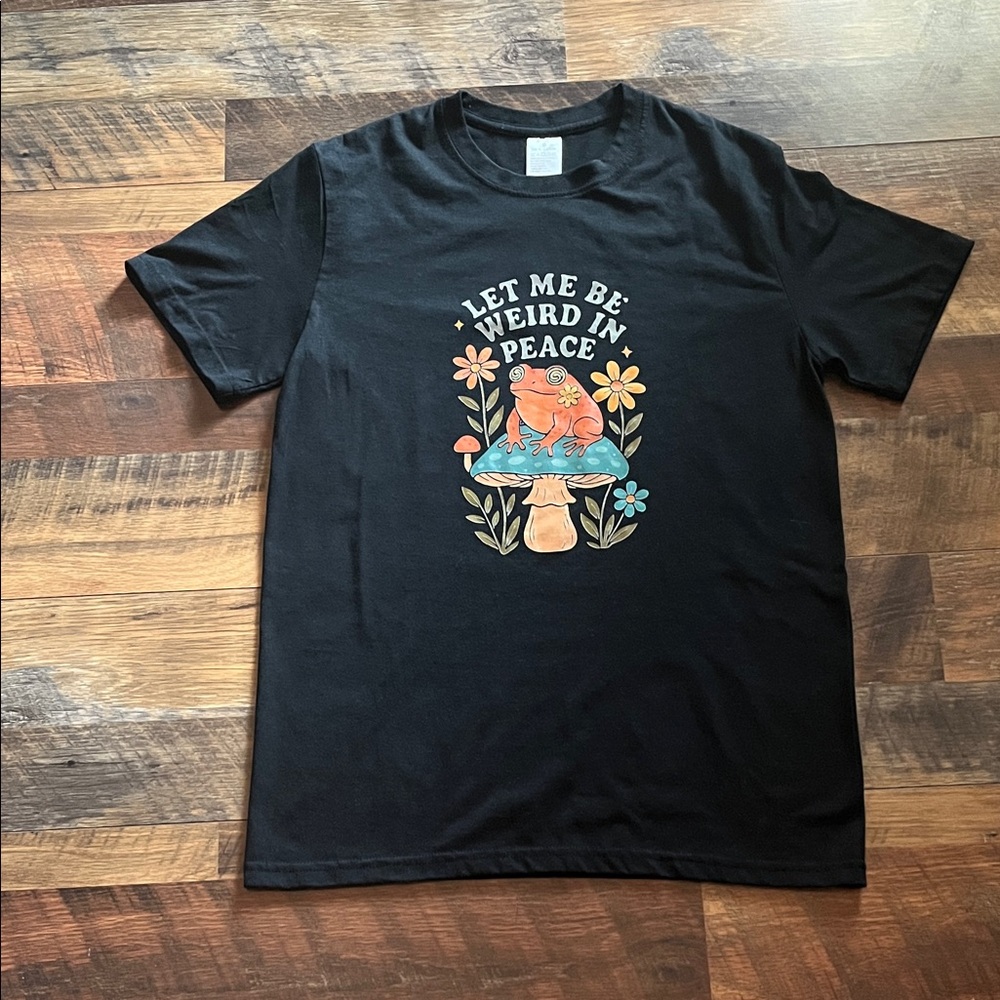 Let Me Be Weird In Peace Graphic Tee (S)